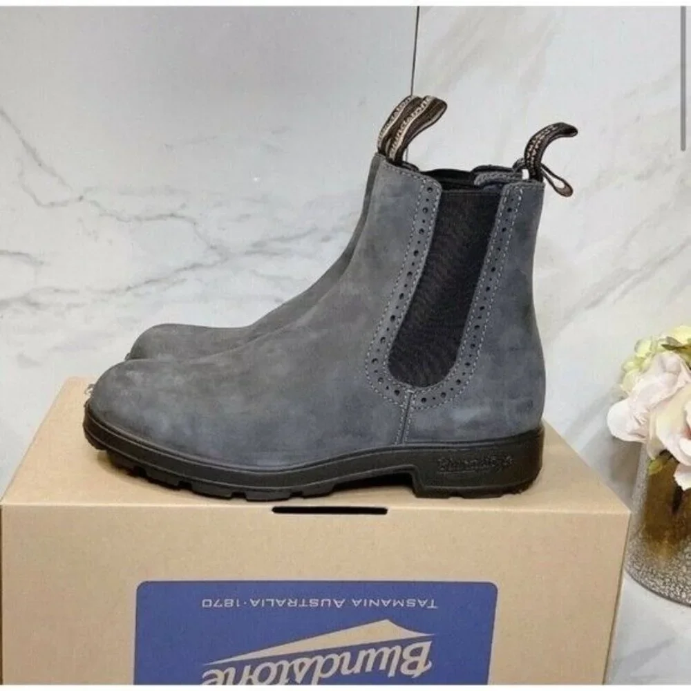 Blundstone Women's Charcoal Ankle Boots - Picture 5 of 8